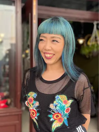 ミディアム カラー PATH-hair. storeのヘアスタイル