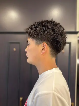 パーマ メンズ hair Dr. VEGA所属・池田 玖留美のヘアスタイル