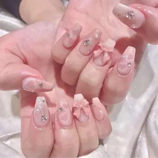 ネイル Lee Nails チップ長さだし専門店のネイルデザイン