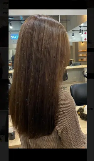 ロング アンジェリカ難波所属・的塲 優弥のヘアスタイル