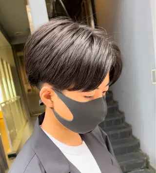 ショート パーマ メンズ 中野 雅人のヘアスタイル