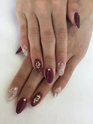 ネイル 💎🐰 saki. m 🐰💎のネイルデザイン