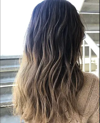 ロング カラー カラー特化美容師 なかもと たつひろのヘアスタイル