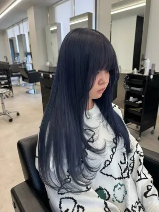 ロング カラー ハイトーン/エクステ /韓国ヘアKENTAのヘアスタイル