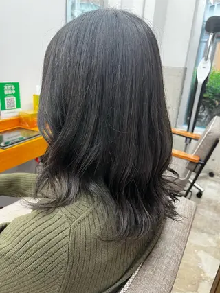 ミディアム ROSSO Hair＆SPA  香椎宮前店所属・SHIINA 香椎宮前店のヘアスタイル