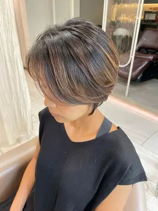 ショート 髪質改善クロスパーマ モリオカ モエ💫のその他イメージ