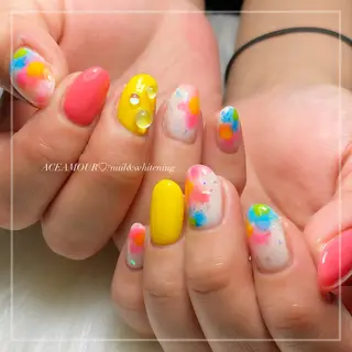 ネイル ネイル/耳つぼ /新ホワイトニングのネイルデザイン