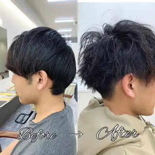 ミディアム H所属・H (エイチ) 烏丸御池店のヘアスタイル