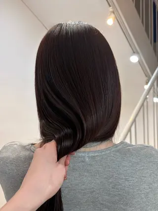 セミロング カラー アヤノ/ 似合わせカット✂️のヘアスタイル