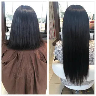 ミディアム EARTH長岡 🌼渡辺まい🌼のヘアスタイル