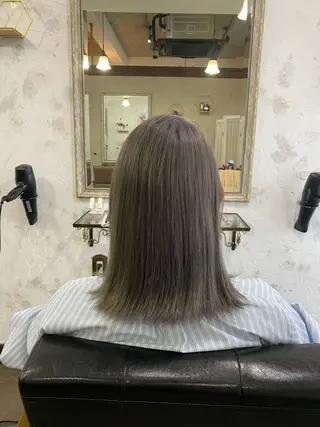 ミディアム aisa .のヘアスタイル