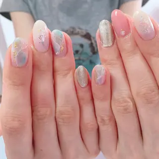 ネイル La neige* yuki 🥯🍑のネイルデザイン