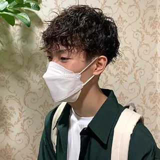 パーマ メンズ メンズパーマ&メンズ 縮毛矯正ならヒラノのヘアスタイル