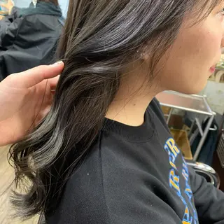セミロング カラー chouette/ 根本優希のヘアスタイル