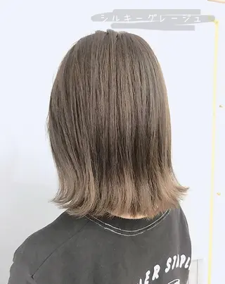 ミディアム カラー ヘアアレンジ パーマ×ウルフカット koya☆のヘアスタイル