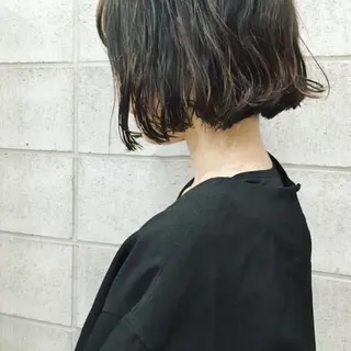 パーマ ノグチ ユウキ/ボブのヘアスタイル