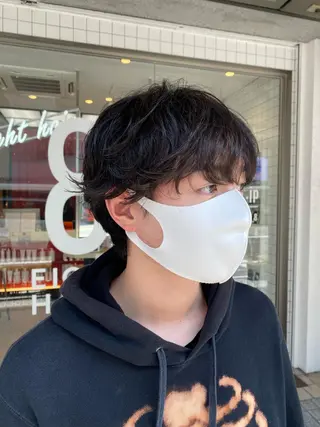 パーマ メンズ 荒谷 薫のヘアスタイル