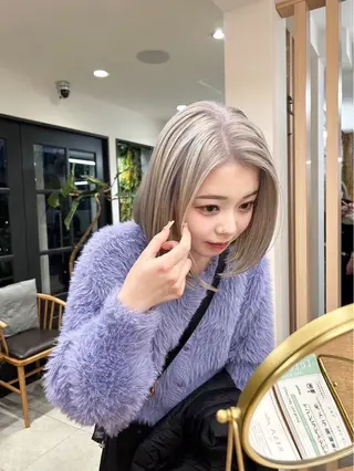 ミディアム カラー 🪽ゆな 🪽のヘアスタイル