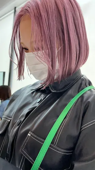 ショート カラー タカノ ノゾミのヘアスタイル