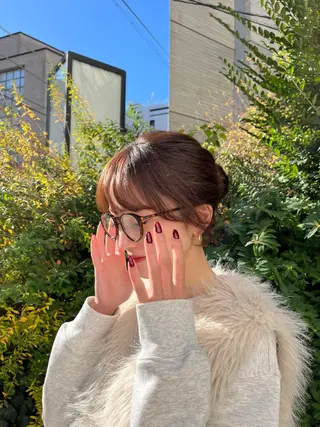 ミディアム カラー 艶髪/ツヤカラー /🎀たまちゃん🎀のヘアスタイル