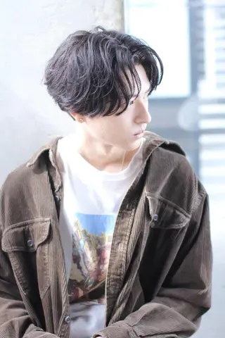 パーマ メンズ 【メンズ特化】 ムネカタ アキトのヘアスタイル