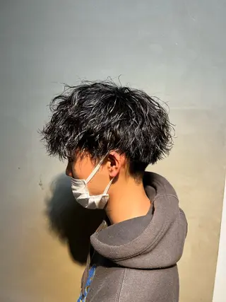 パーマ メンズ 🟦ROOM MEN 瀬古　侑輝🟦のヘアスタイル