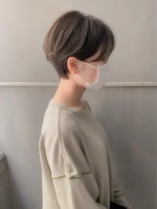 ショート カラー HACCH （ハッチ）所属・🪼ボブ/ミニボブ /髪質改善🪼のヘアスタイル