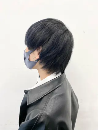 ショート カラー パーマ ヘアアレンジ メンズ nico TOKYO 渋谷所属・ブリーチ ハイトーン 特化🌈フジタハルキのヘアスタイル