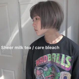 ショート 🌸ハイトーン 新田 廉 🌸のヘアスタイル