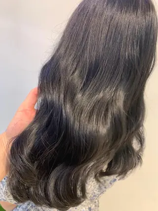 セミロング 極艶透明感カラー🐰 髪質改善/出雲つぐみのヘアスタイル