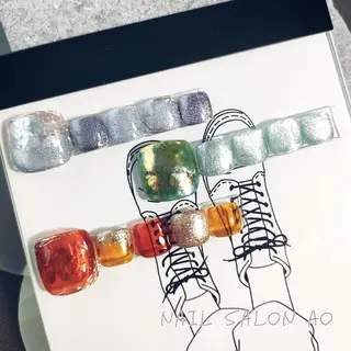 ネイル Nail Salon   AO✳Emiのネイルデザイン