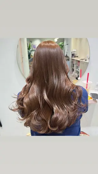ロング カラー ayaka♡ 柔らかカラーのヘアスタイル