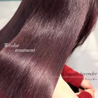 ロング カラー 表参道♡暗髪^ྀི 艶カラー♡アユミのヘアスタイル