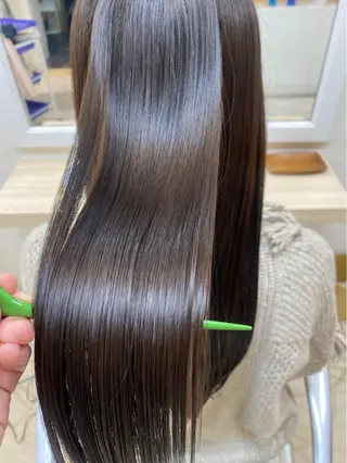 ロング かしわや かなえのヘアスタイル