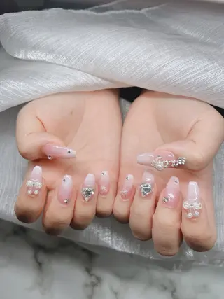 ネイル Lee Nails チップ長さだし専門店のネイルデザイン