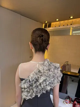 ヘアアレンジ ヘアセット／眉毛カッ ト/Nana〻のヘアスタイル