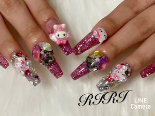 ネイル riri オーナーのネイルデザイン