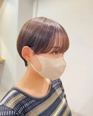 ショート カラー Stir Maison 大宮所属・ryuma/ボブ /透明感カラーのヘアスタイル