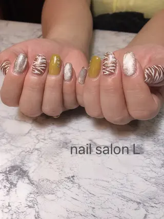 ネイル 吉川市 ネイルサロンLのネイルデザイン