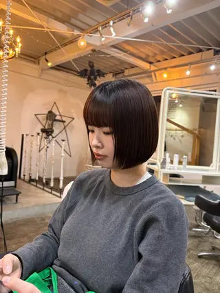 ショート GROUND SEPT de jeux所属・fukuma hikariのヘアスタイル