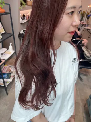 ロング 垢抜け/イメチェン color🦩ちあきのヘアスタイル