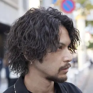 パーマ メンズ 仙台メンズパーマ/ fifth/丸山佳叶のヘアスタイル