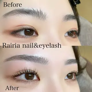 マツエク・マツパ Rairia 川越店のマツエク・マツパデザイン