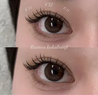 マツエク・マツパ Bianca AKARIのマツエク・マツパデザイン