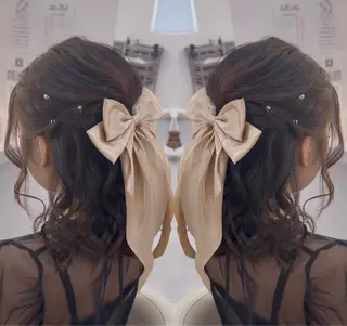 ヘアアレンジ 秋葉原コットン所属・ヘアセット 🤍AIRA🤍のヘアスタイル