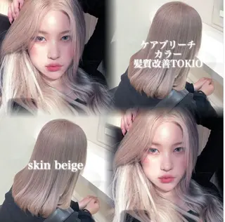 ロング 韓国ガーリー🤍ハイ トーン🤍Ayanaのヘアスタイル