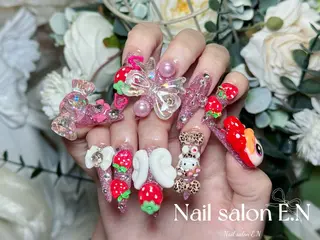 ネイル E.N🦋 長さ出し/持ち込みのネイルデザイン