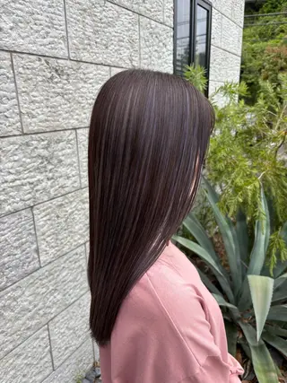 ロング カラー レシェル桑名店所属・reciel / rinaのヘアスタイル