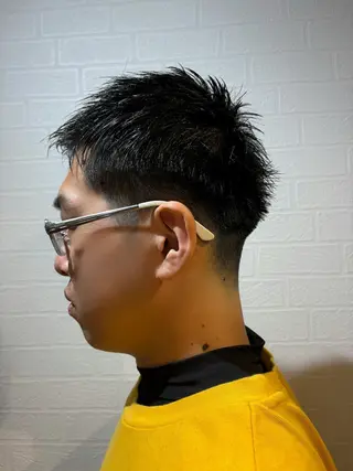 ショート メンズ 檜山 知可子のヘアスタイル