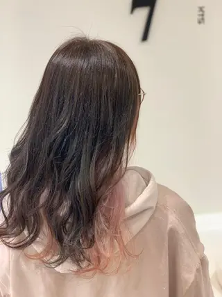 ロング カラー 松吉 純平のヘアスタイル